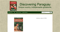 Desktop Screenshot of discoveringparaguay.com